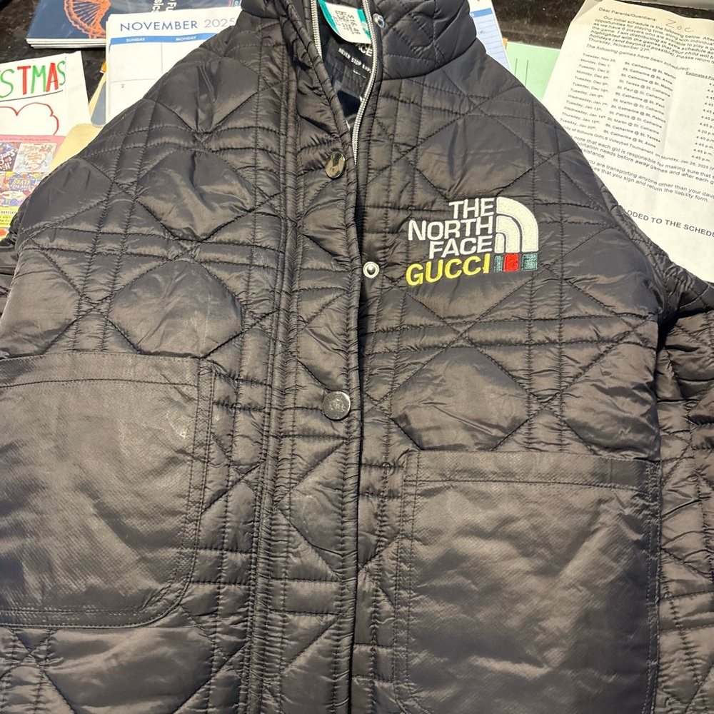 The North Face Black Quilted Puffer Jacket